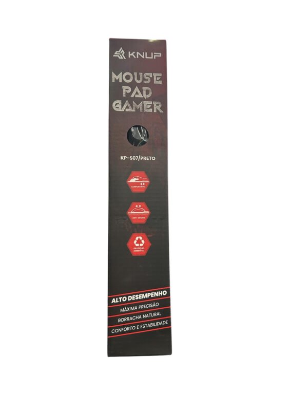 Mouse Pad Gamer Knup Preto - KP-S07