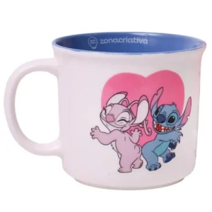 Caneca - Stitch e Angel - 350ml