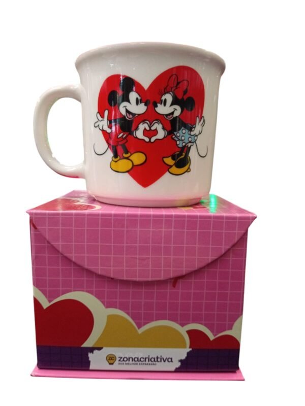 Caneca - Mickey e Minnie - 350ml