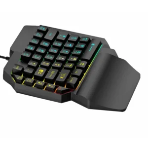Teclado Gamer Single Hand USB RGB - Kp-Te133 - Knup