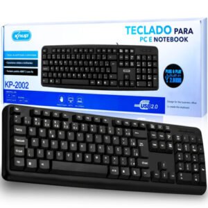 Teclado c/ Fio - Kp-2002 - Knup