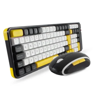 Kit Teclado e Mouse S/ Fio Bluetooth Wireless 2.4Ghz - Knup - KP-TE129