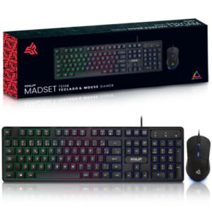 Kit Teclado E Mouse C/ Fio Gamer - Te118 - Knup