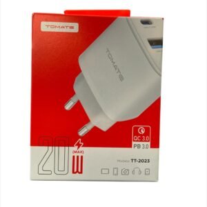 Fonte Turbo USB-C e USB 20w - Tt-2023 - Tomate
