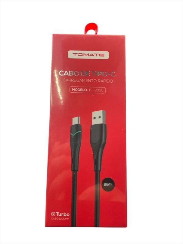 Cabo De Dados tipo C TC-209C - Tomate