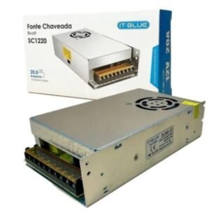 Fonte Chaveada De Alimentação 12v 20a - SC1220 - It-Blue