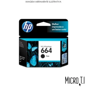 Cartucho Hp 664 Preto