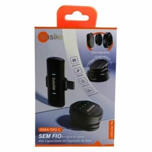 Microfone De Lapela Tipo C - Ba-Mic0007 - Basike