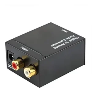 Conversor Óptico Digital Para Analógico - Le-4103 - It-Blue