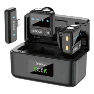 Microfone De Lapela Tipo C - Mcf-27 - A'Gold