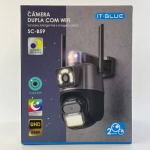 Câmera de Segurança Wifi - Sc-B59