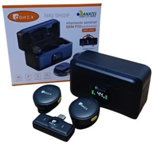 Microfone De Lapela Tipo C - Mic-2912 - Onex