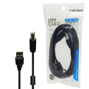 Cabo De Impressora 3m - Le 902 - It Blue