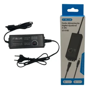 Fonte De Alimentaçao Digital Ajustavel 3 A 24v - Le-0185