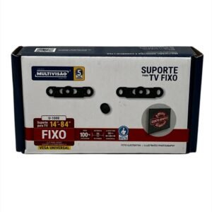 Suporte Fixo P/Tv De 14" A 84" U-1000 -Blister-Preto