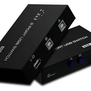 Chaveador Switch Usb Para Impressora 2 Portas 2x1 - Kp-Sw101 - Knup