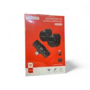 Microfone De Lapela Tipo C Mt-2221C - Tomate