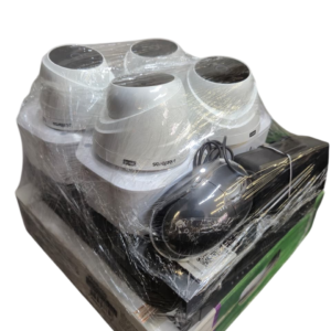 Kit 4 Câmeras + Dvr + Mouse + Fonte + Cabos + Caixa de Passagem - Intelbras