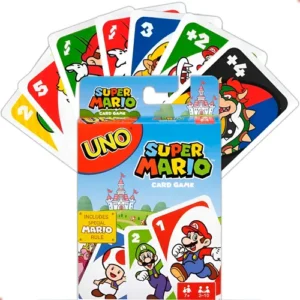Jogo de Cartas Uno Mario Mattel - Original
