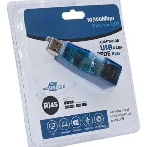 Adaptador Usb De Rede 2.0 - Knup - Hb-T66