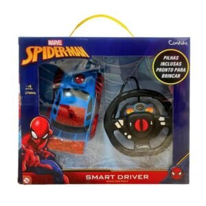 Carrinho Controle Remoto Homem Aranha Smart Driver - Candide