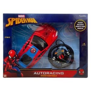 Carrinho Controle Remoto Homem Aranha AutoRacing - Candide