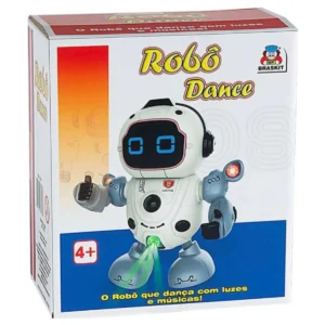 Brinquedo Educativo Robô Dançarino c/ Luzes e Sons - Braskit