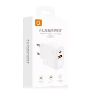 Carregador Turbo Tipo C e USB / 25w - Ca45-4 / Ca48-4 - A'Gold