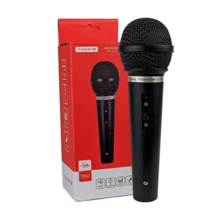 Microfone c/Fio Mt-1018 - Tomate
