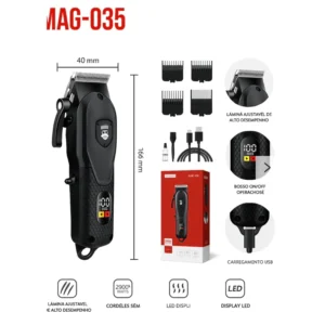 Maquina De Barbear - Mag-035 - Tomate