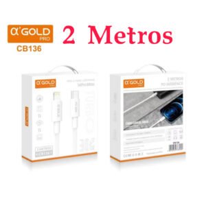 Cabo Tipo-C p/ Lightning 2m - Cb136 - A'Gold
