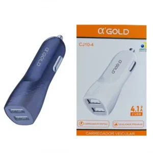 Carregador Veicular 4.1a - Cj10-4 - A'Gold