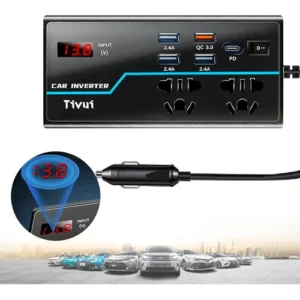 Inversor Automotivo 200w 12v/24v p/ 110v/220v - Tivui