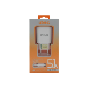 Carregador Completo USB / Lightining - 5.1a - Le-291FP - Lelong