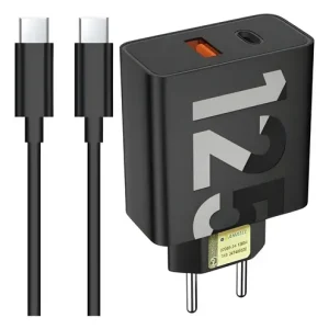 Carregador Completo Turbo 125w Motorola