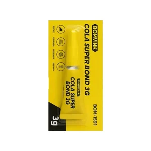 Cola Super Bond 3g - Bom-1591 - Bomvink - (Unidade)